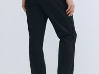 Брюки-чиносы из твила, Черный