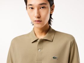 Мужское поло Lacoste L1212 классического кроя