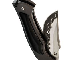 Складной нож Steelclaw Алыча, сталь ламинат SKD-11, рукоять алюминий/рог