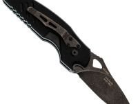 Автоматический складной нож со стропорезом Viking Nordway KA103-1, сталь D2, рукоять G10