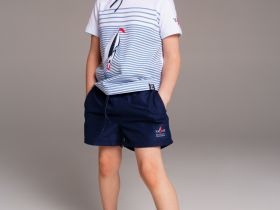 Шорты текстильные плавательные для мальчиков, средней длины