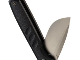 Складной нож TUOTOWN Hrebet, сталь T10S, рукоять G10/Carbon Fiber