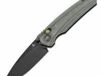 Складной нож Tenable Raven, сталь 14C28N, рукоять микарта, зеленый