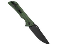 Нож складной Ruike P123-MG, сталь 14C28N, рукоять микарта, зеленый