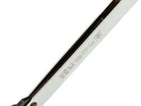 Нож складной Higonokami Nagao Kanekoma, 100мм, сталь SK-5 3 слоя, рукоять нержавеющая сталь серебристая