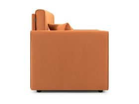 Диван прямой Види Велюр Оранжевый