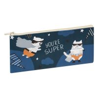 Пенал мягкий MESHU "Super Hero" 200*100 мм, искусственная кожа