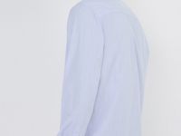 Рубашка в полоску, Голубой