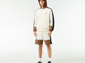 Мужское худи Lacoste с флисом