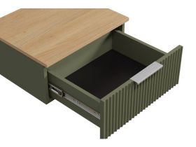 Тумба прикроватная подвесная Енссон 50x22 Оливковый