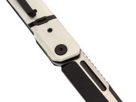 Складной нож Maxace Capsule-2, сталь 10CR15COMOV, рукоять G10, белый