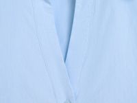 Рубашка в полоску с рукавом 3/4, Голубой