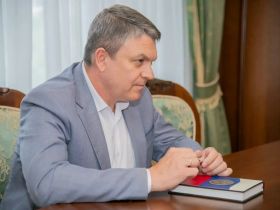 Председатель СЖР Владимир Соловьёв встретился с главой ЛНР Леонидом Пасечником
