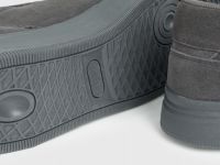 Кеды из натуральной замши, Серый