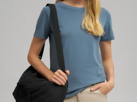 Приталенная футболка из джерси