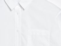 Рубашка свободного силуэта из хлопка