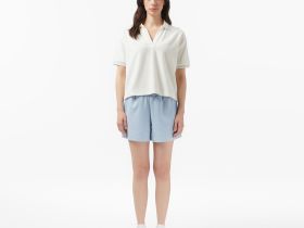Женское поло Lacoste