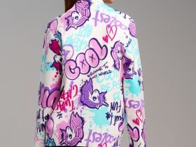 Свитер трикотажный для девочек