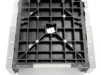 Кресло складное мягкое Classic Low Back Seat (серый/чёрный)