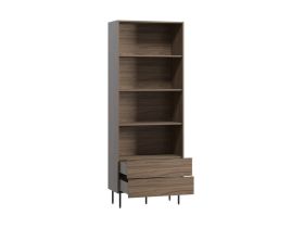 Стеллаж Дигарс 83x220 Орех Карини