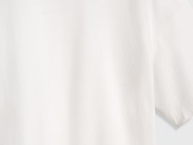 Пижамная футболка оверсайз, Белый