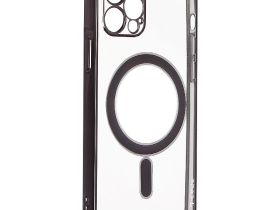 Чехол-накладка J-Case Magsafe Series для Apple iPhone 13 Pro силиконовый (черный)