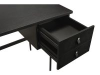 Письменный стол Хейден 120x60 Древесный черный
