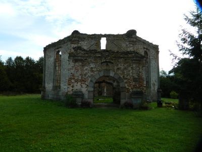 Руины кирхи (арх. Ф.Хице)