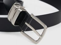 Ремень из искусственной кожи, Черный