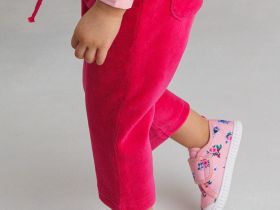 Кеды текстильные для девочки