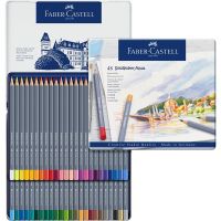 Набор карандашей акварельных Faber-castell "Goldfaber Aqua" 48 цв, в металлической коробке