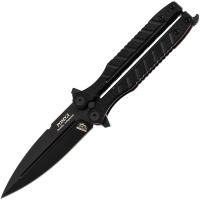 Нож-бабочка (балисонг) Ромул Black, сталь AUS-8, рукоять G10