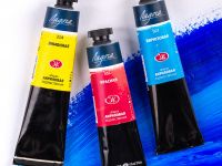 Акрил "Ладога" 46 мл Краплак красный