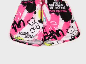 Шорты текстильные пляжные для девочек