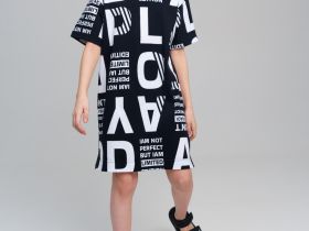 Платье трикотажное для девочек