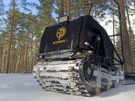 Мотобуксировщик РЫБАК СТАРТ Lifan 15 л.с (тканный капот)