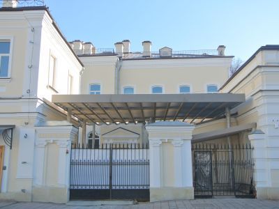 Ограда с воротами, 1896 г., техник архитектуры А.В.Красильников