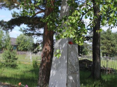 Могила П.Д. Черенёва (1894-1920 гг.), партизана, участника Гражданской войны