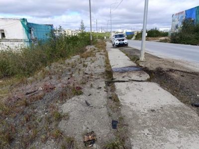 Водитель врезался в столб в Мирнинском районе и был госпитализирован