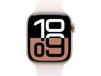 Смарт-часы Apple Watch Series 10 46mm Rose Gold Aluminum Case with Light Blush Sport Band (S/M)