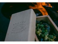 Römertopf  Емкость для запекания в форме кирпича для барбекю, черный, BLACK EDITION Römertopf