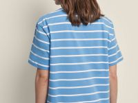 Футболка свободного силуэта в полоску
