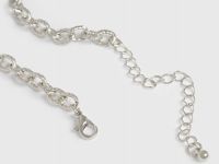 Ожерелье для девочек, 2 шт., Серебряный