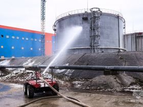 На Якутской ГРЭС-1 прошли учения по тушению пожара и ликвидации последствий ЧС