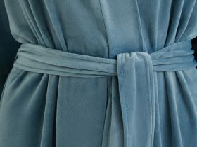 Халат Lusso, голубой