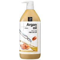Питательный шампунь с аргановым маслом Mise En Scene Hair & Scalp Nourishing Booster Shampoo