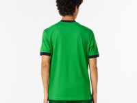 хлопковая футболка Lacoste приталенного кроя унисекс