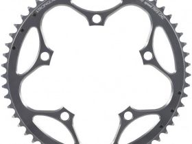 Звезда системы Stronglight Type S 7075-T6 для стандартных двойных шоссейных систем 9/10 (черный 38 BCD 110 мм)