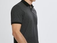 Однотонное поло из хлопка