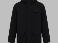 Утепленная куртка с капюшоном